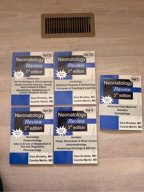 Brodsky and Martin Neonatology Review Book Set (3rd edition)